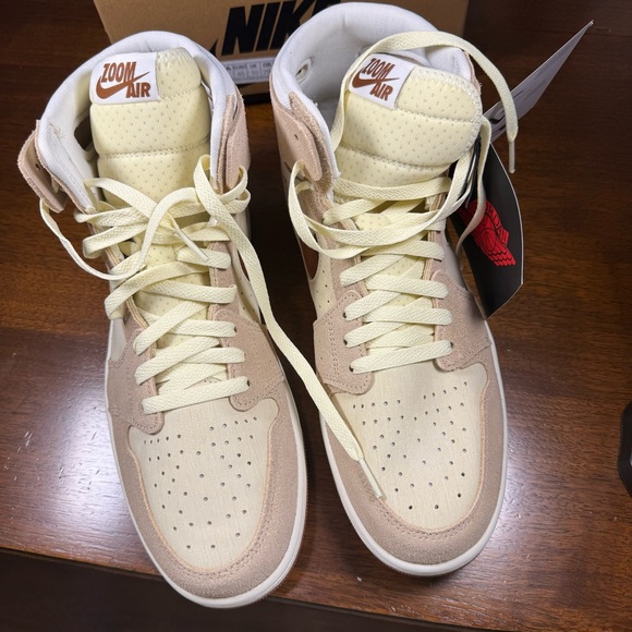 Nike Air Jordan cmft 2 Legend Coffee Cream and Tan Sneakers BNWT - Picture 3 of 9